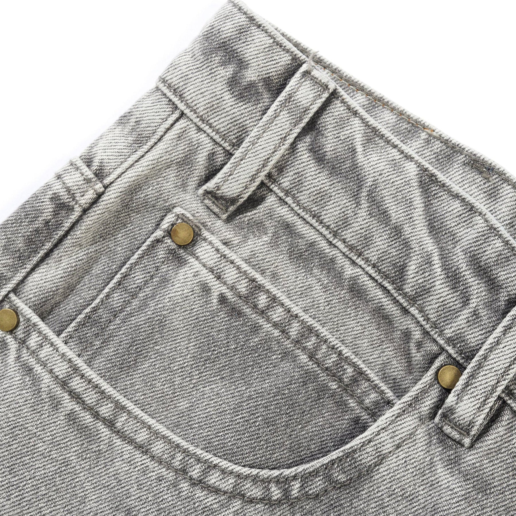 Butter Goods Racer Denim Jeans Grey Wash
