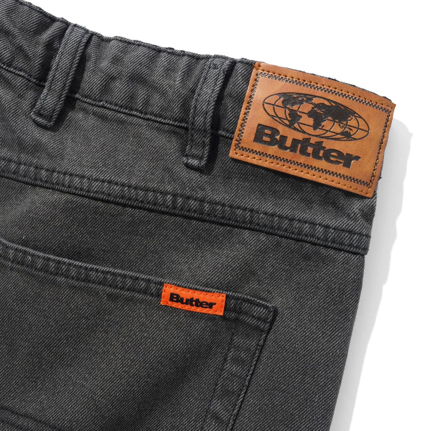 Butter Goods Relaxed Denim Jeans Faded Black