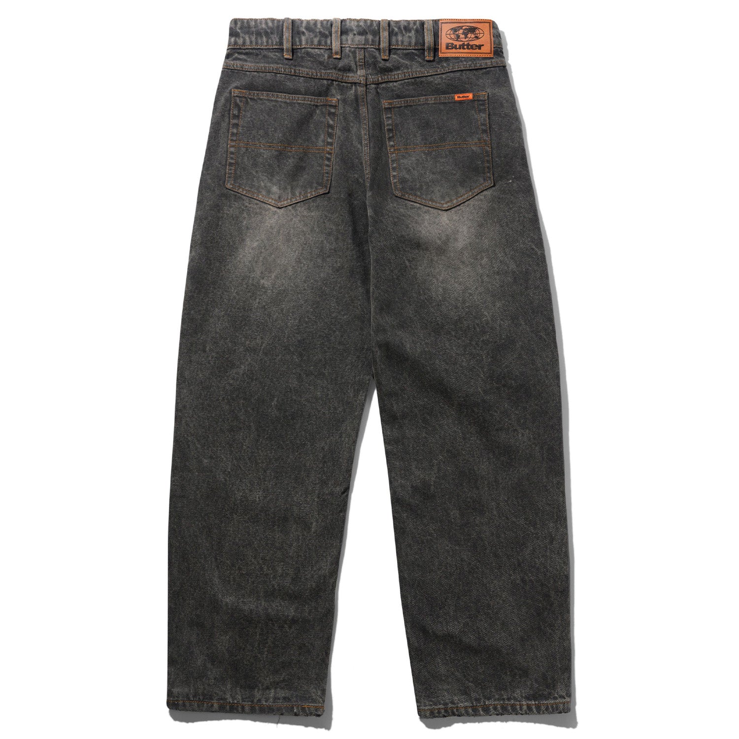 Butter Goods Relaxed Denim Jeans Faded Charcoal
