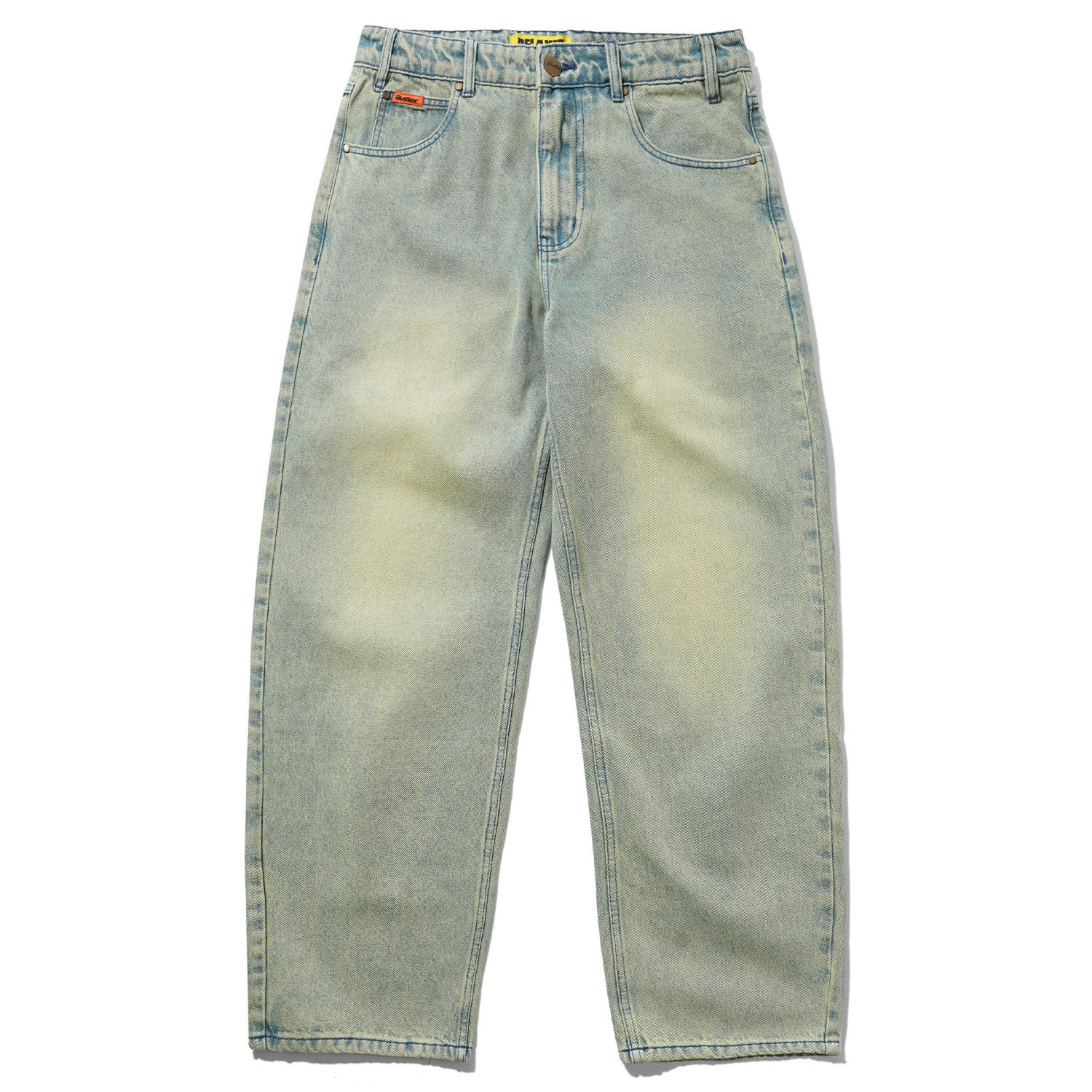 Butter Goods Relaxed Denim Jeans Sunfade Blue