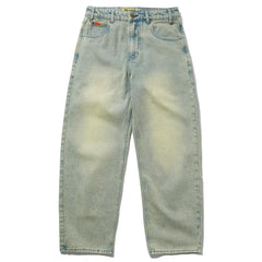 Butter Goods Relaxed Denim Jeans Sunfade Blue - Orchard Skateshop