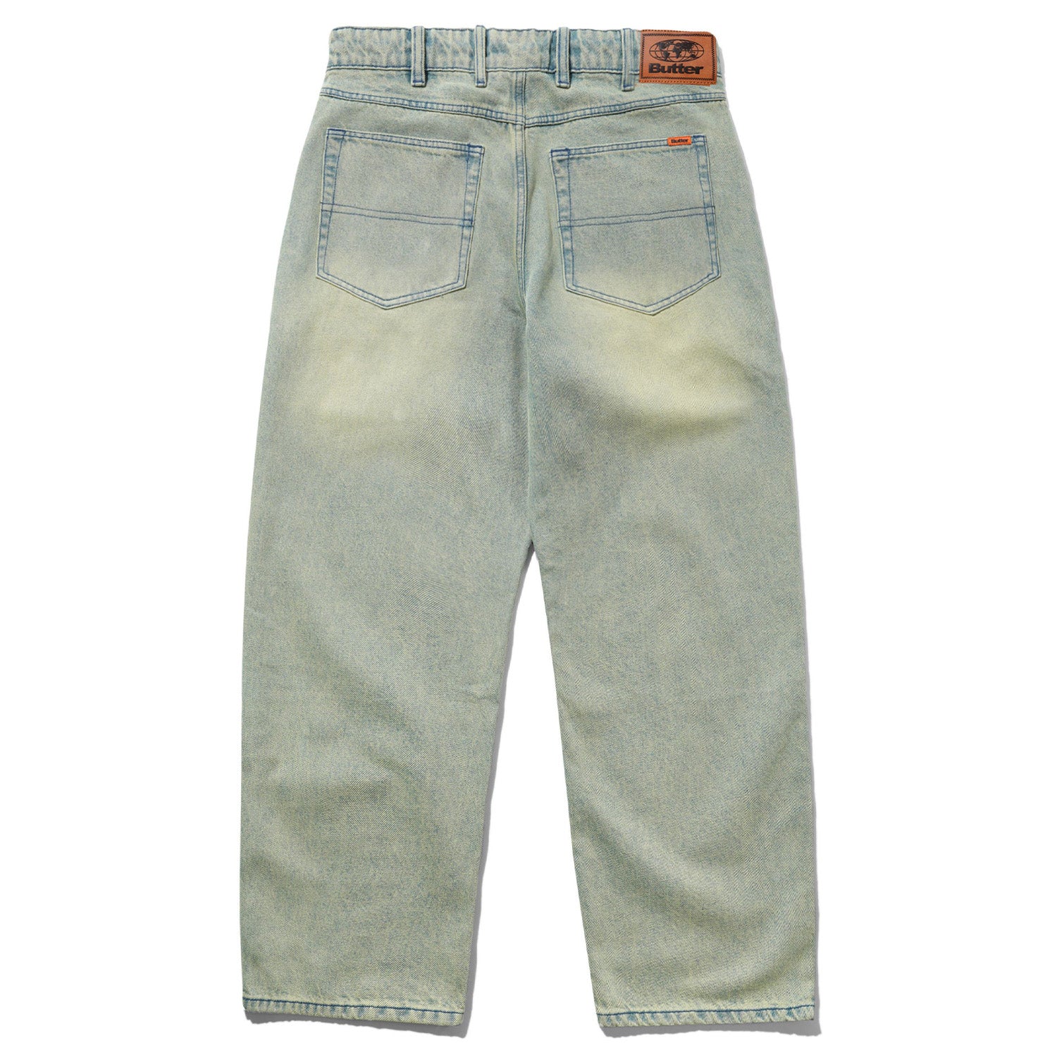 Butter Goods Relaxed Denim Jeans Sunfade Blue