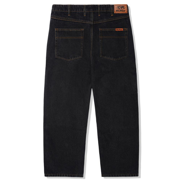 Butter Goods Relaxed Denim Jeans Washed Black 25