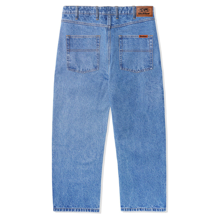 Butter Goods Relaxed Denim Jeans Washed Indigo 25