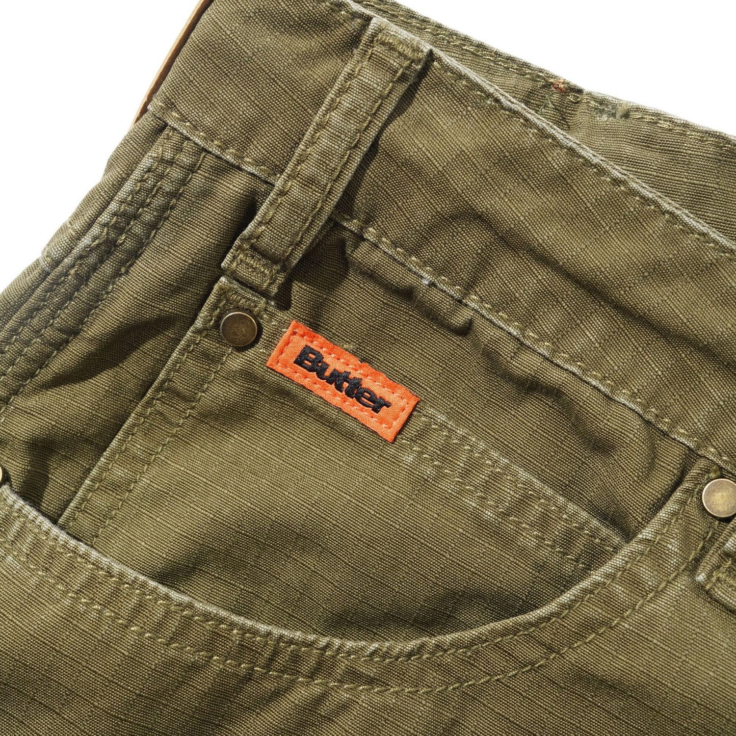 Butter Goods Ripstop Carpenter Pants Army
