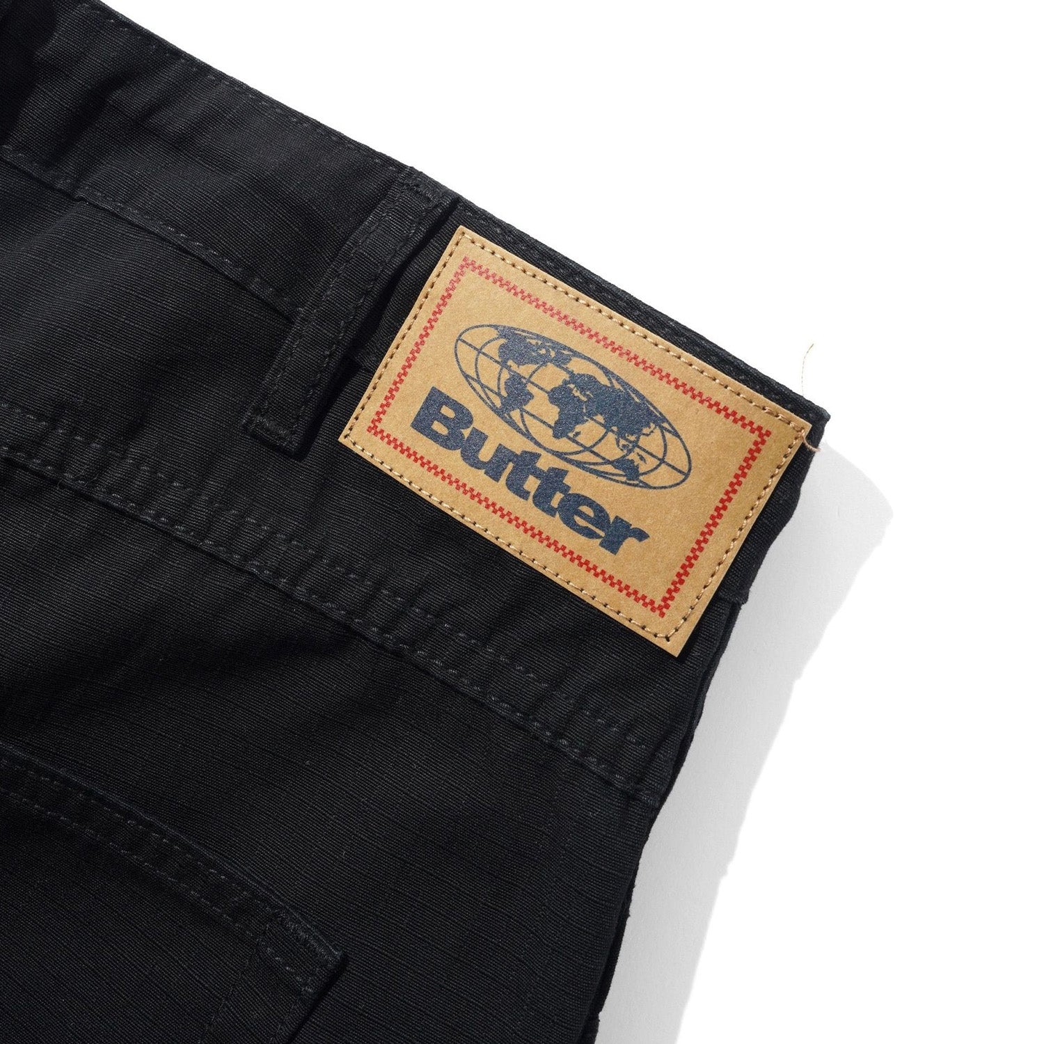 Butter Goods Ripstop Carpenter Pants Black
