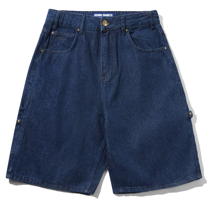 Butter Goods Rivet Denim Shorts Raw Indigo