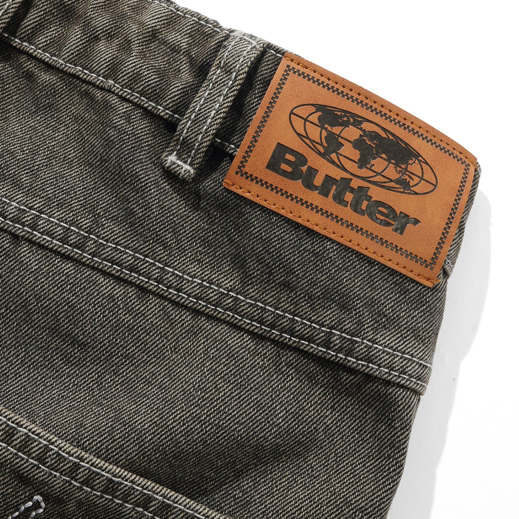 Butter Goods Roach Denim Jeans Black Wash