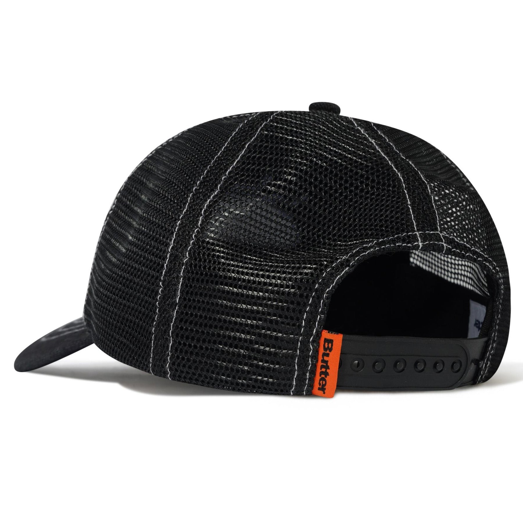 Butter Goods Roach Trucker Cap Black