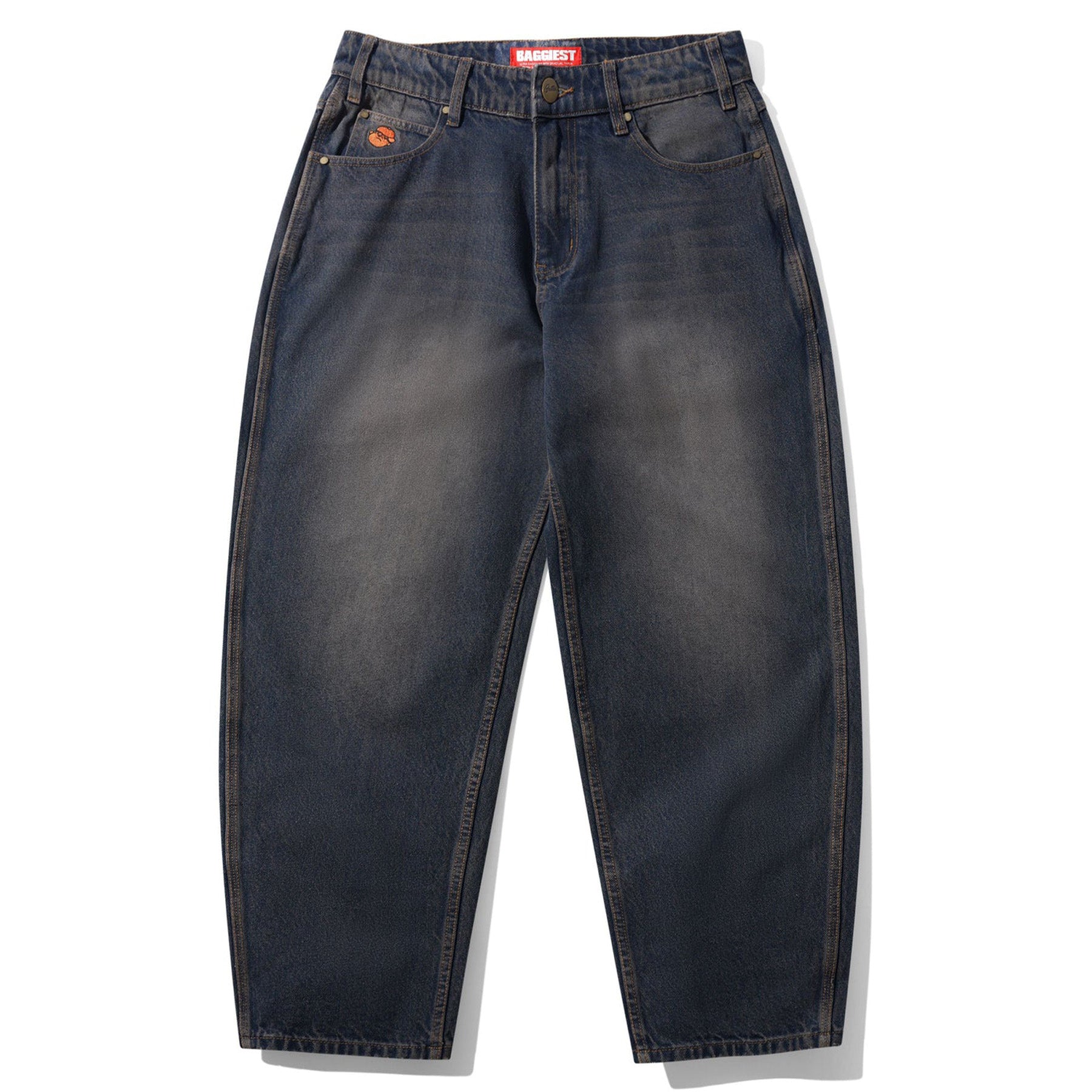 butter goods デニム Butter Goods Santosuosso Denim Jeans Dark Navy Tint - Orchard