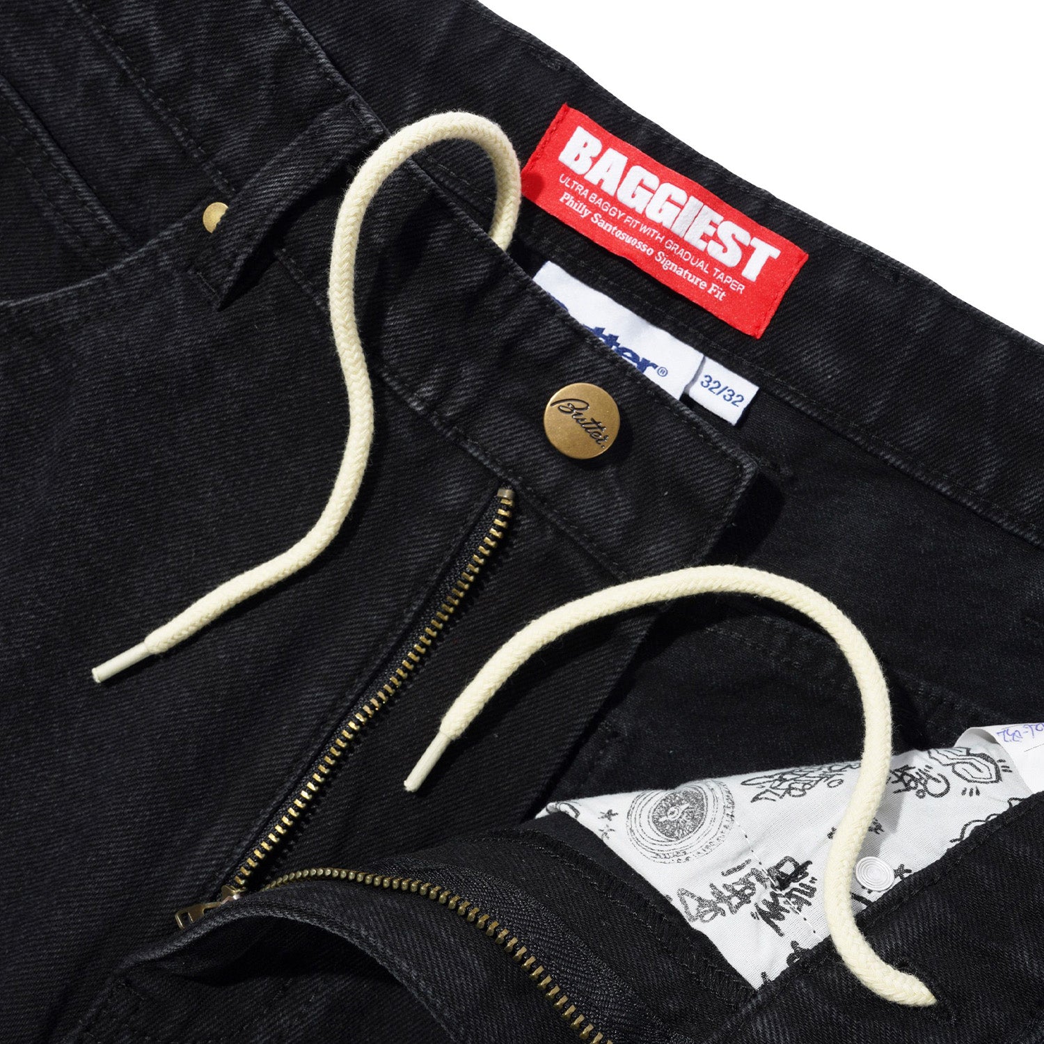 Butter Goods Santosuosso Denim Jeans Flat Black