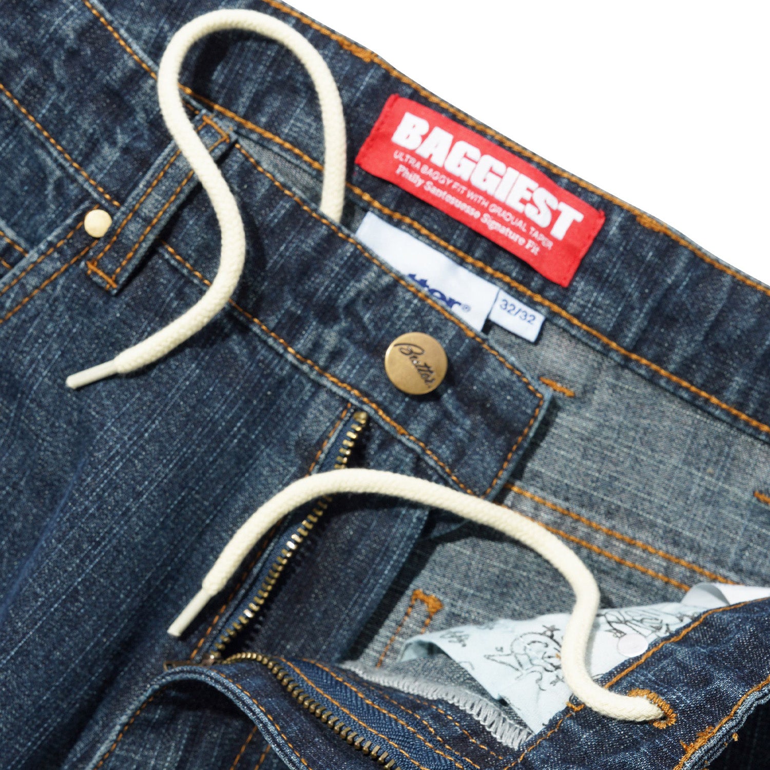 Butter Goods Santosuosso Denim Jeans Streaky Navy