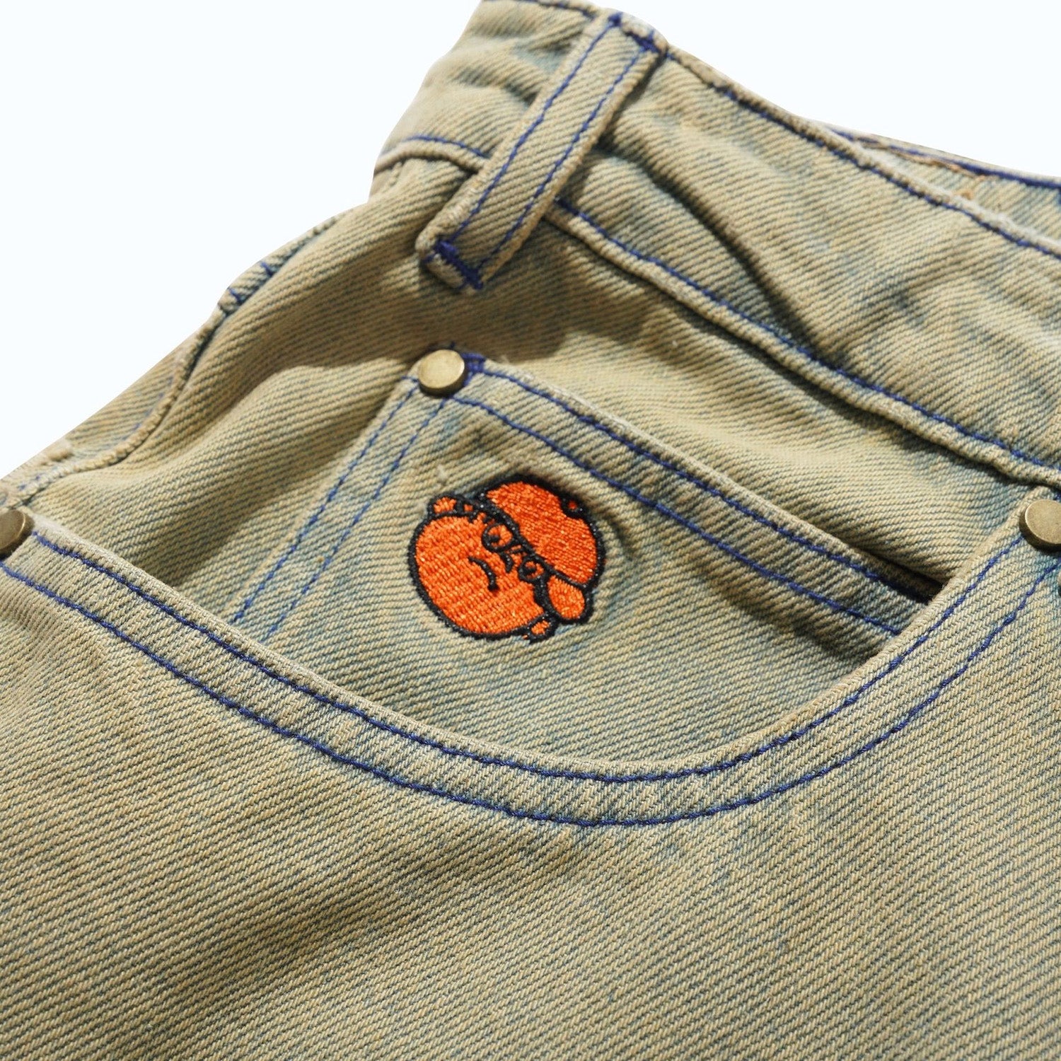 Butter Goods Santosuosso Denim Jeans Sunfade Blue