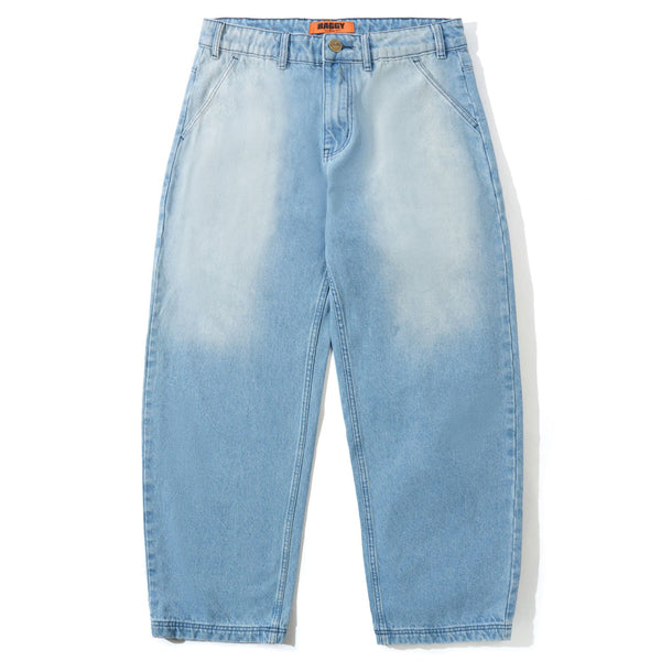 Butter Goods Scribble Denim Jeans Faded Light Blue - Orchard