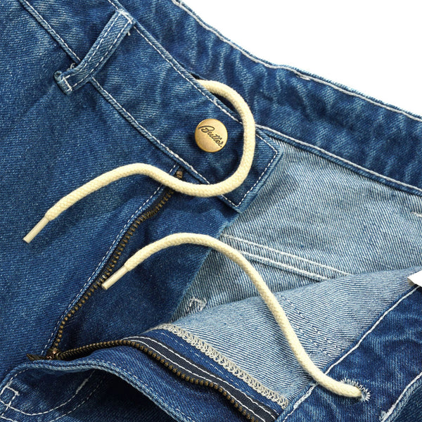 Butter Goods Scribble Denim Shorts Mid Blue - Orchard Skateshop