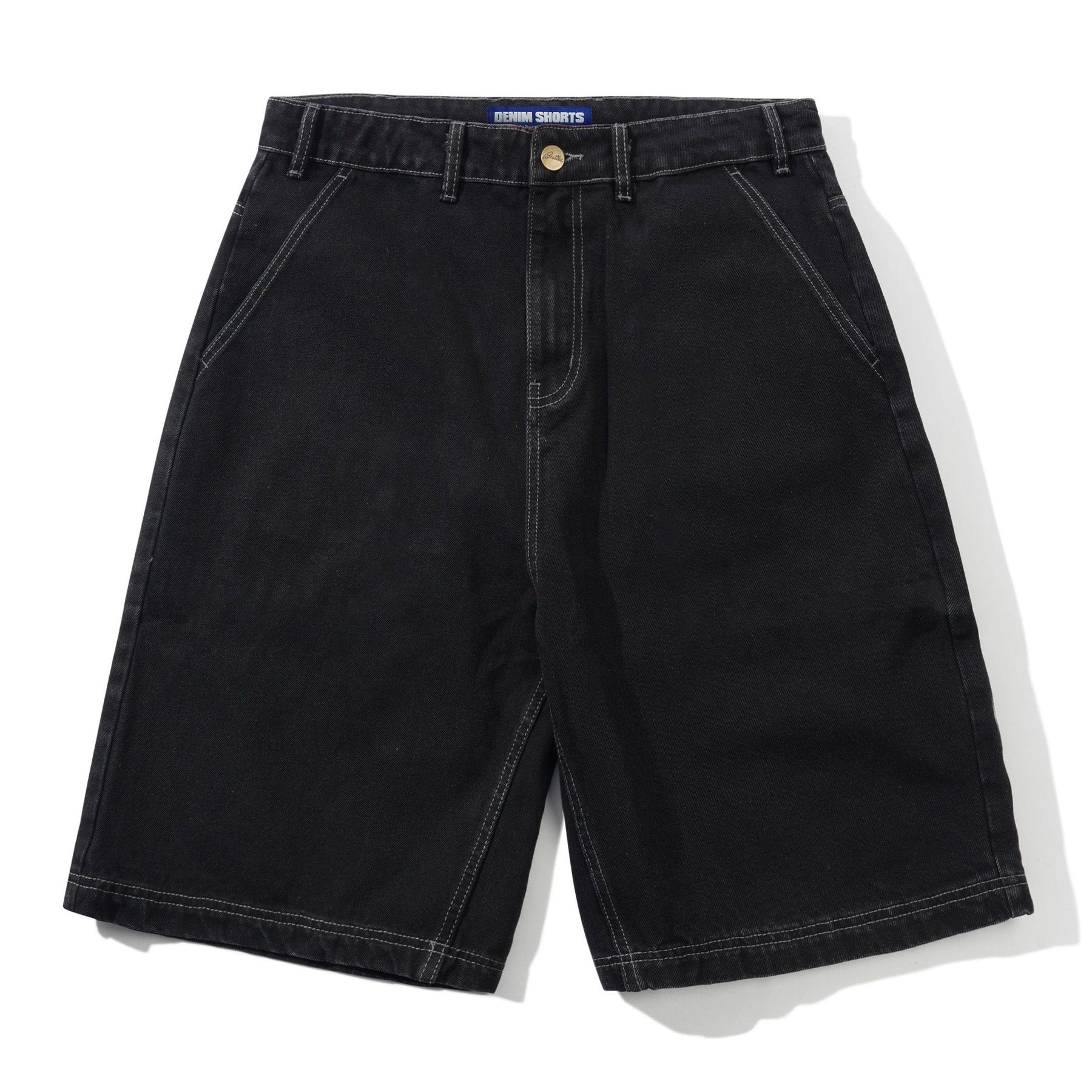 ★Butter Goods★Scribble Denim Shorts ロゴ デニム ショーツ Butter Goods Scribble Denim Shorts Washed Black - Orchard