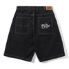 Butter Goods Scribble Denim Shorts Washed Black