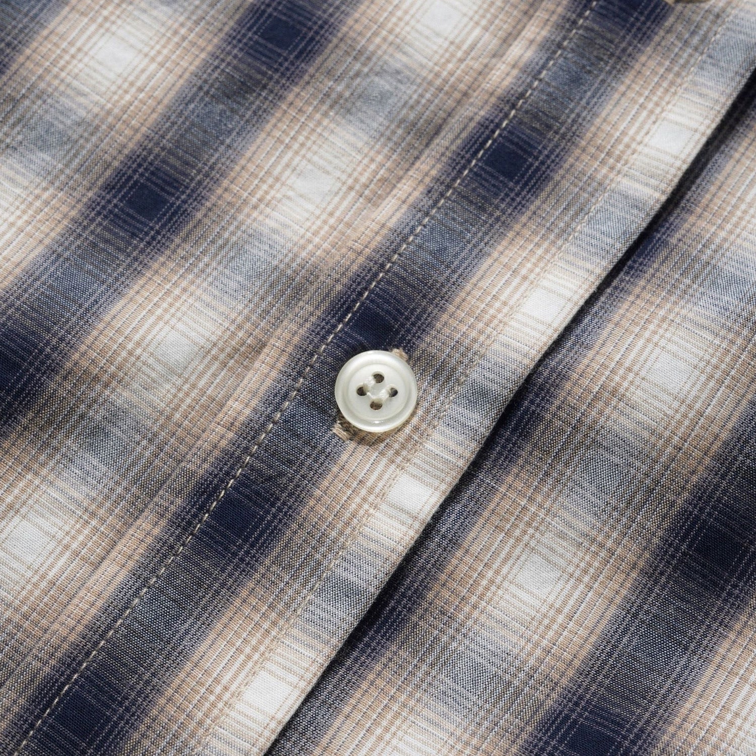 Butter Goods Shadowplaid Shirt Tan