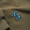 Butter Goods Sketch Zip Thru Hood Army