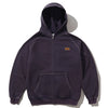 Butter Goods Sketch Zip Thru Hood Eggplant