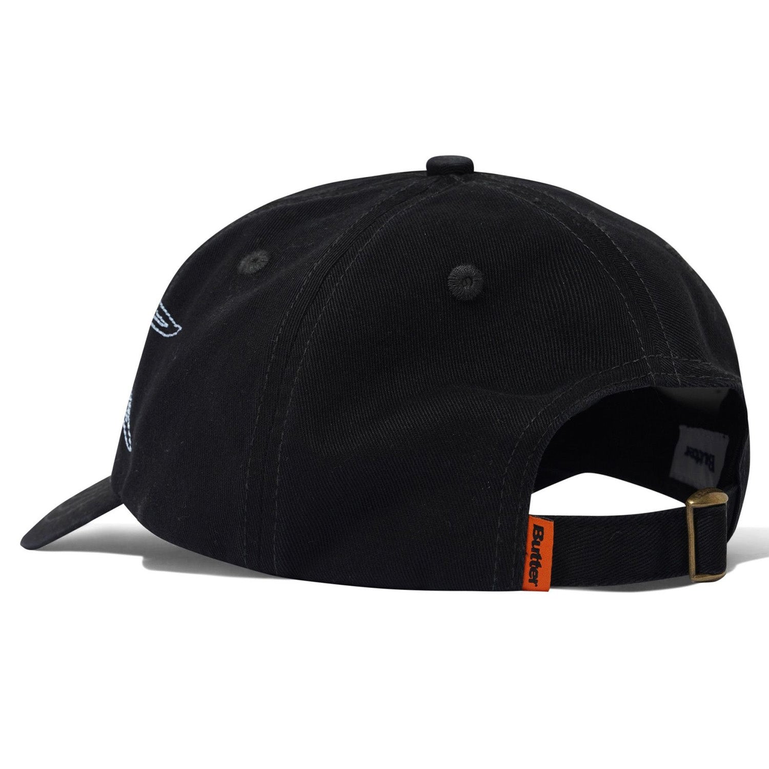 Butter Goods Solar 6 Panel Cap Washed Black