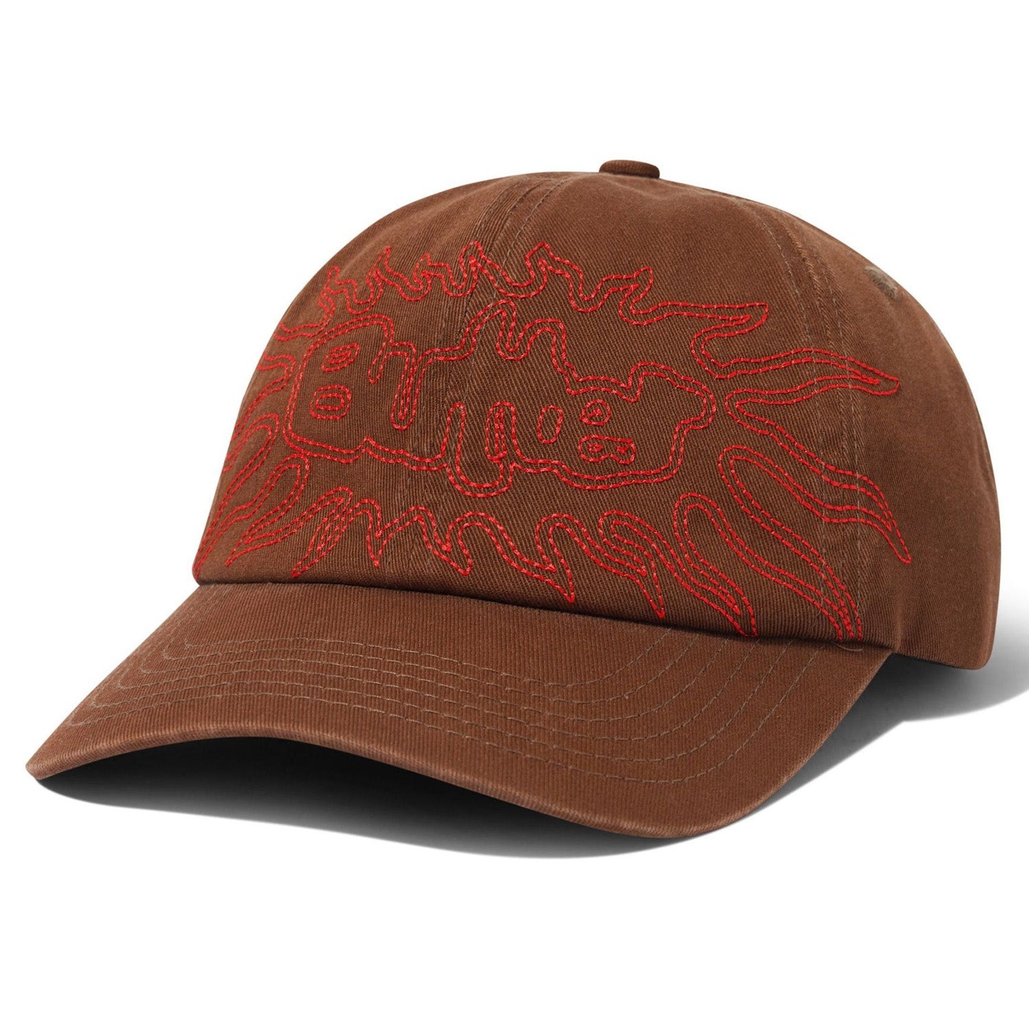 Butter Goods Solar 6 Panel Cap Washed Brown