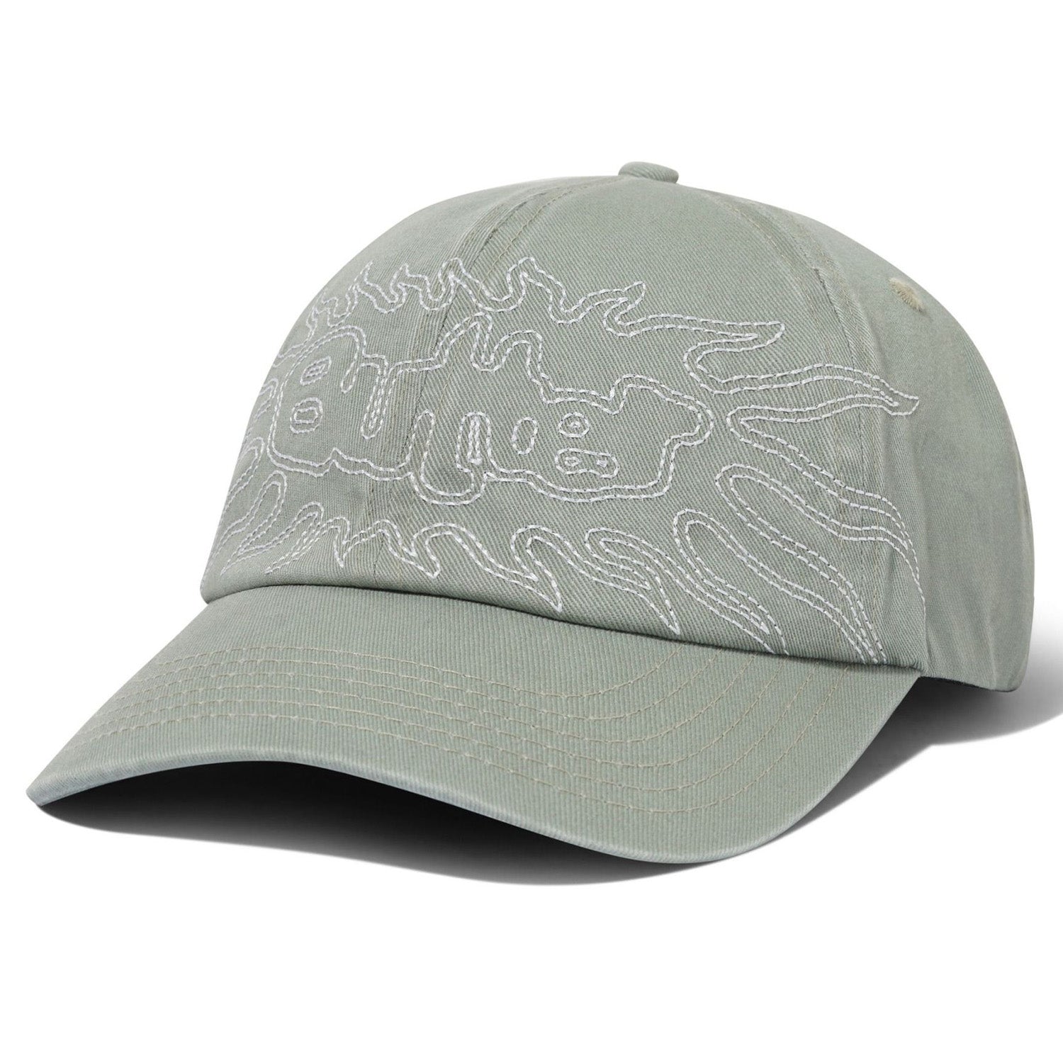Butter Goods Solar 6 Panel Cap Washed Dull Mint