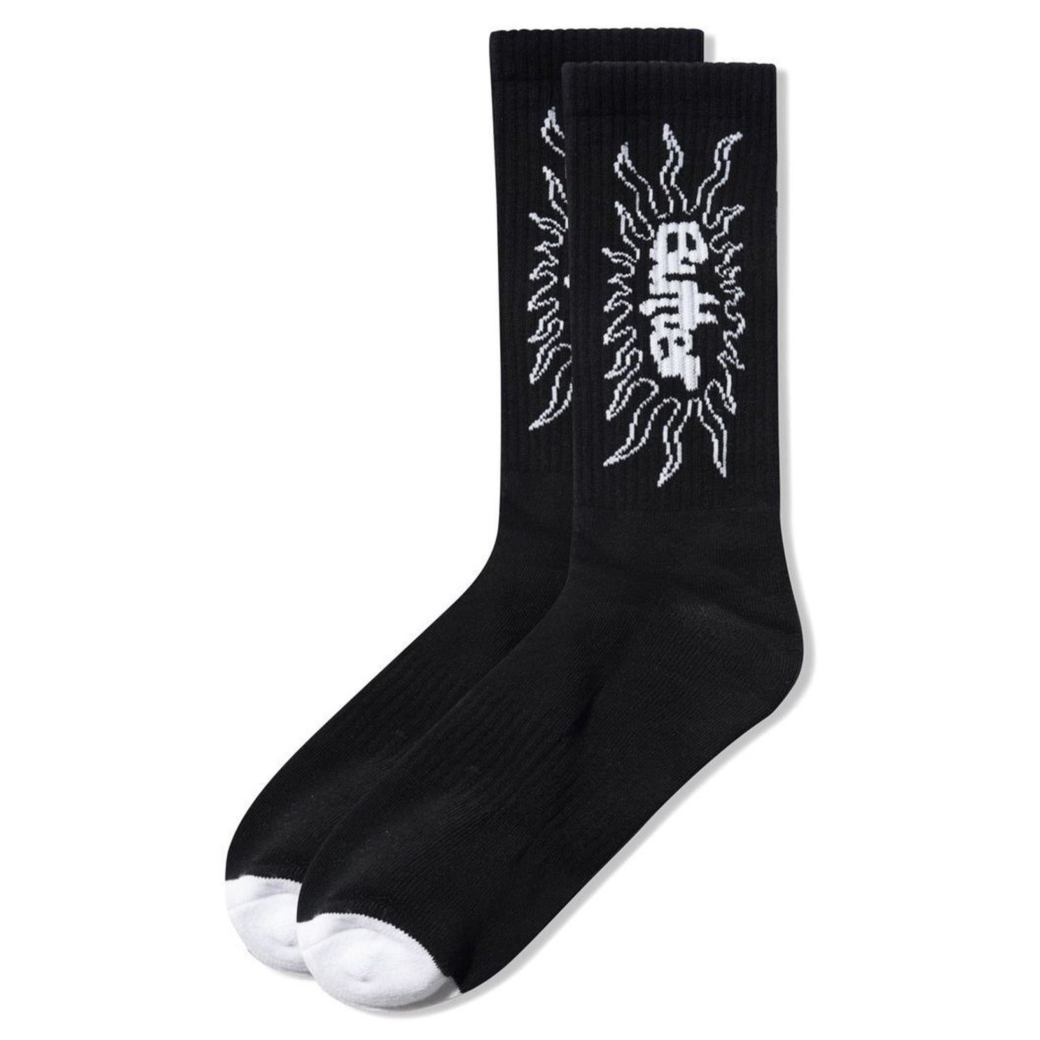 Butter Goods Solar Socks Black