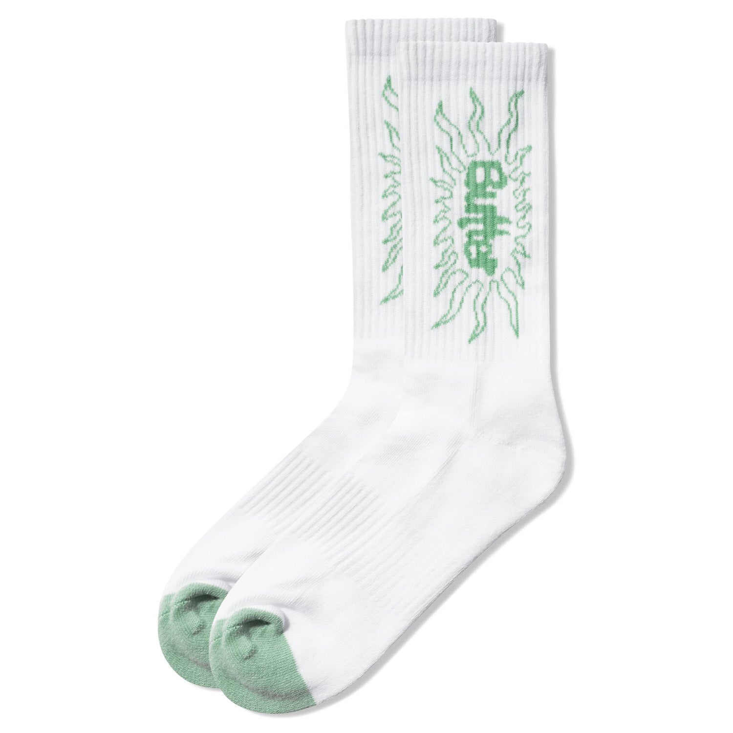 Butter Goods Solar Socks White