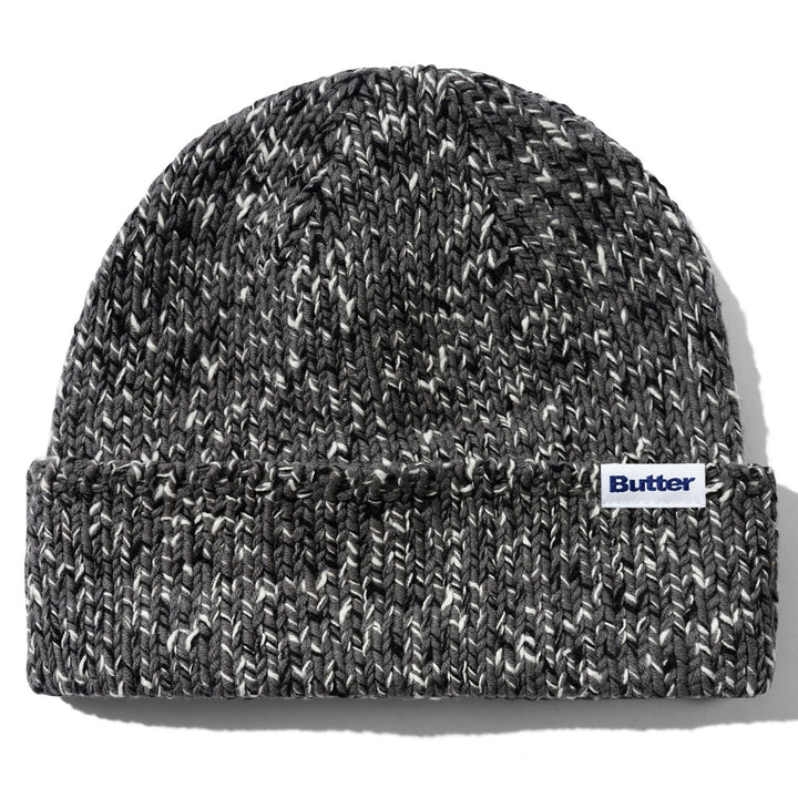 Butter Goods Speckle Cuff Beanie Charcoal