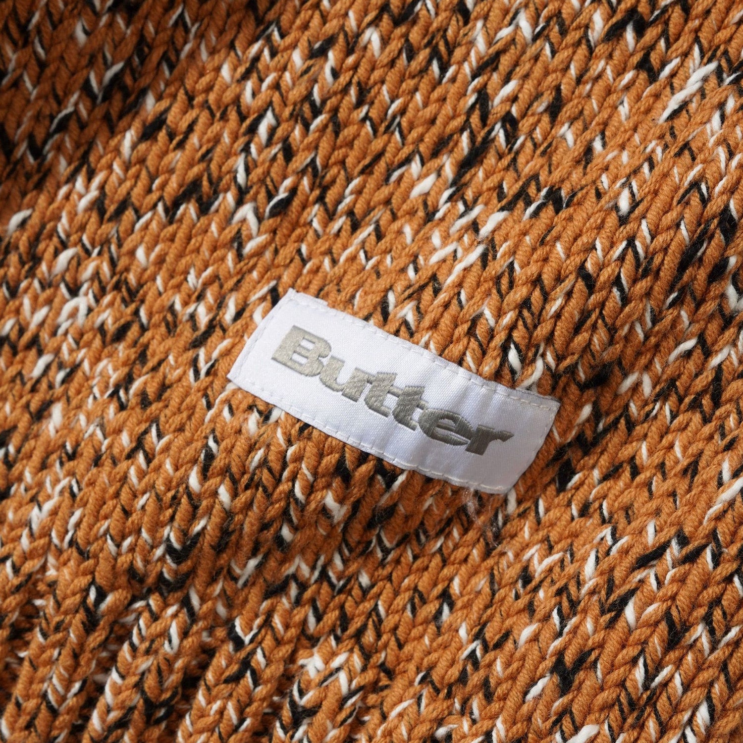 Butter Goods Speckle Knit Sweater Copper