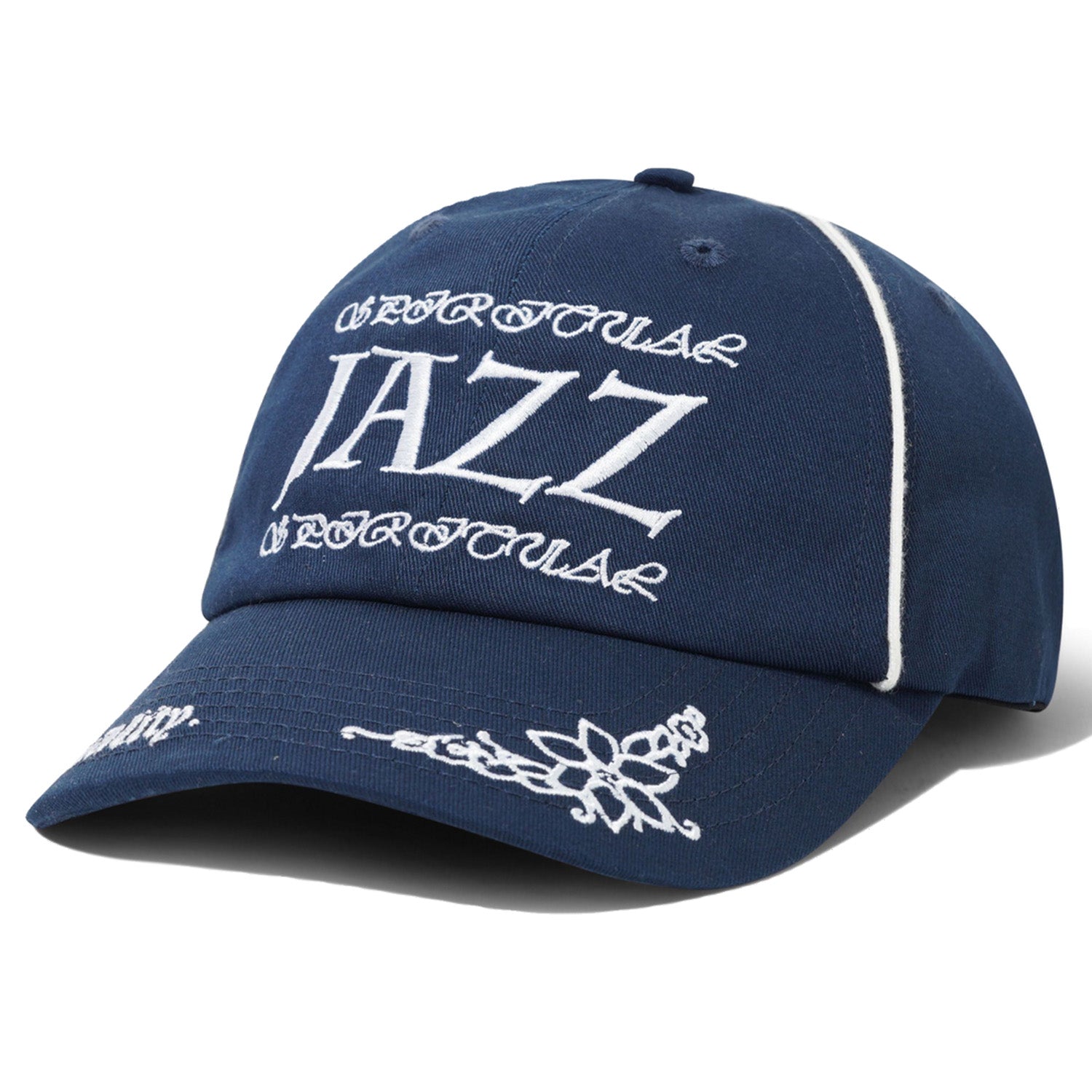 Butter Goods Spiritual Logo 6 Panel Cap Navy