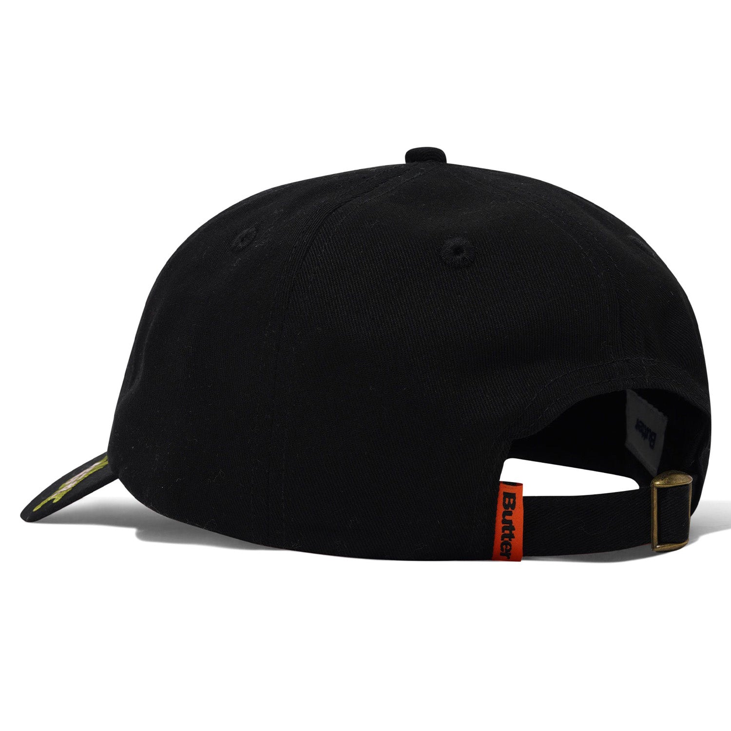 Butter Goods Stars 6 Panel Cap Black