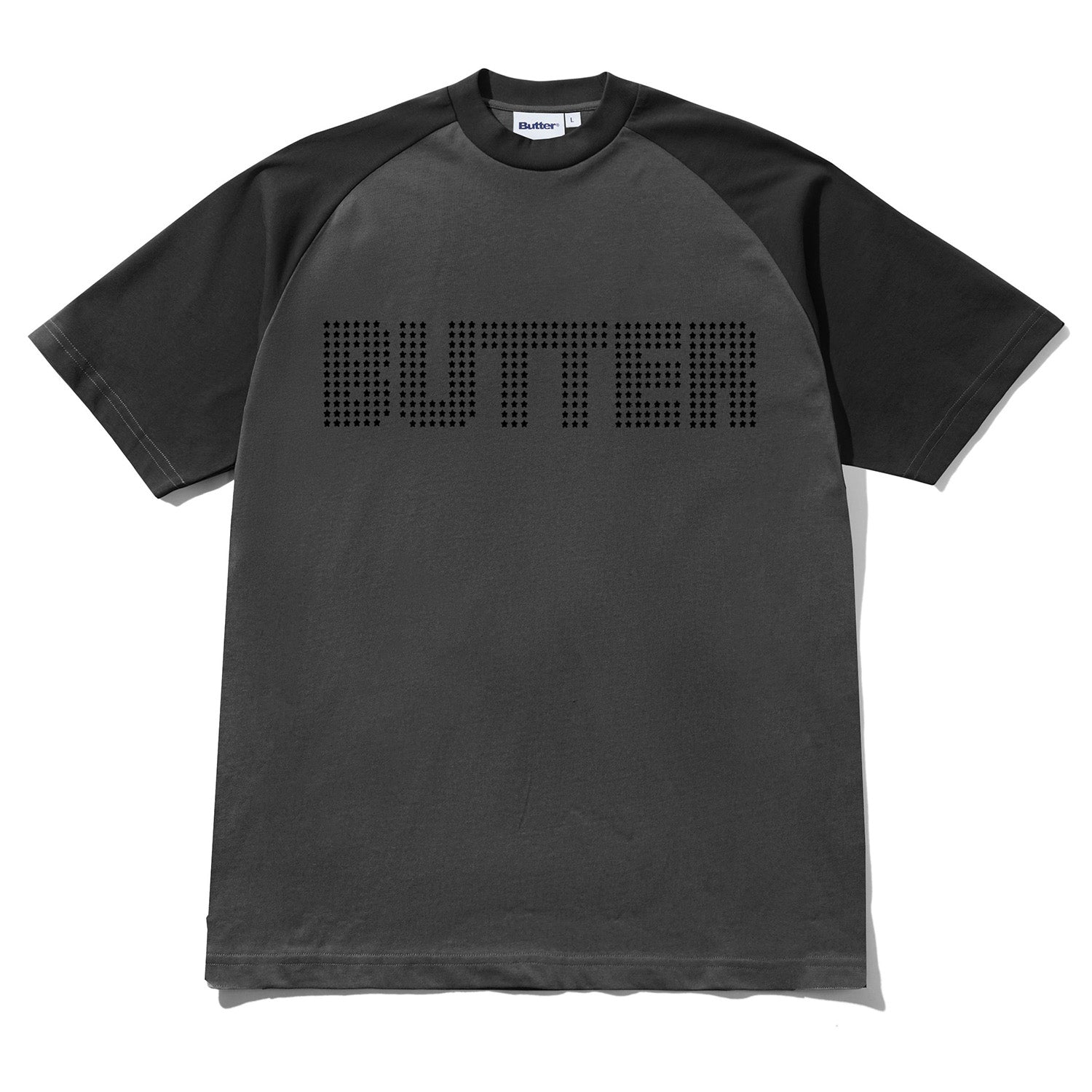 Butter Goods Stars Raglan Tee Black