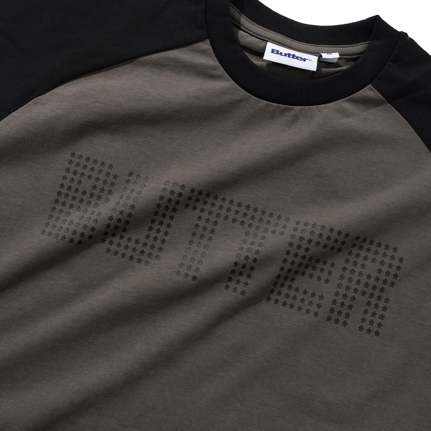 Butter Goods Stars Raglan Tee Black
