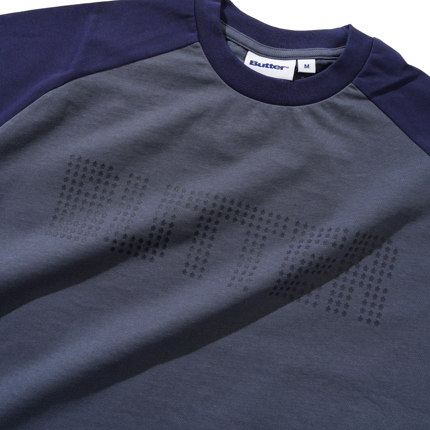 Butter Goods Stars Raglan Tee Navy