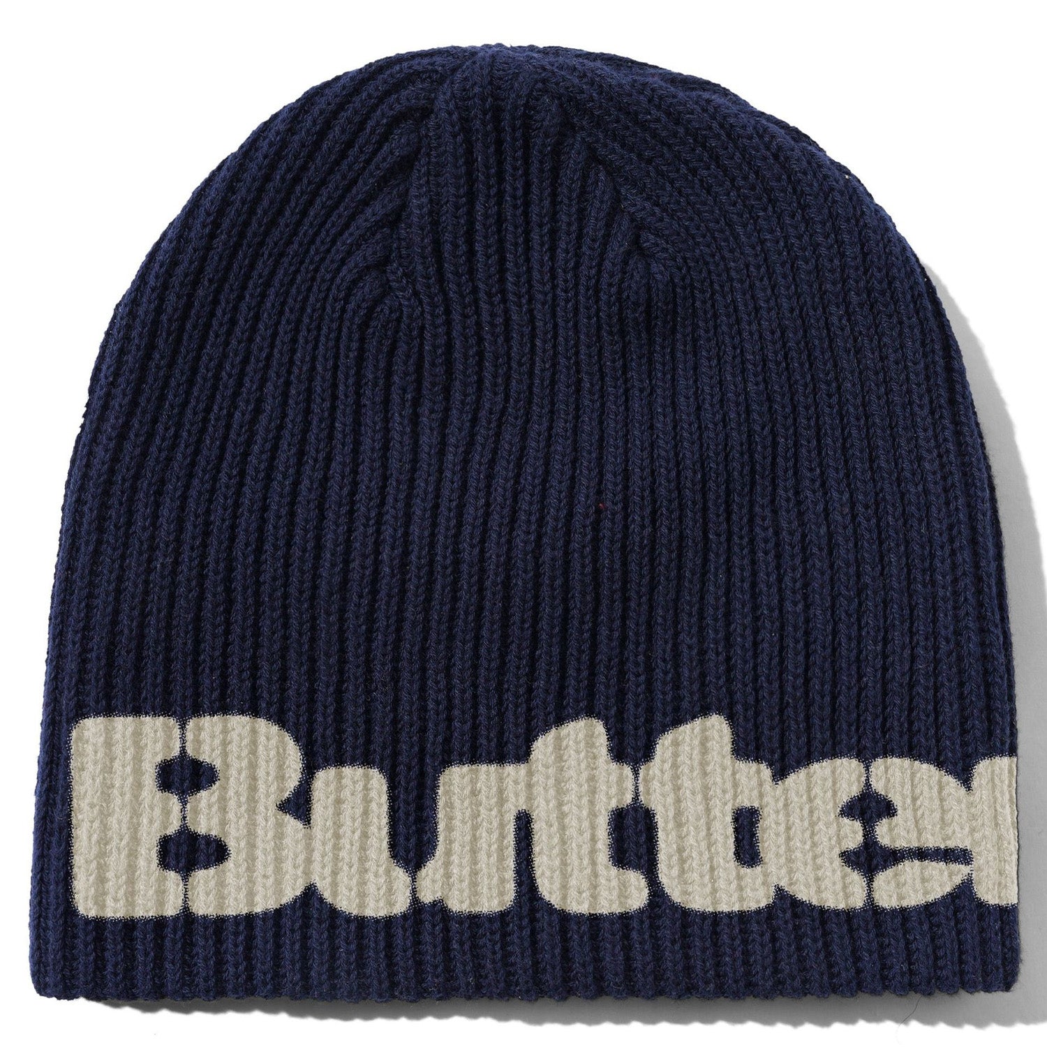Butter Goods Stencil Skully Beanie Navy