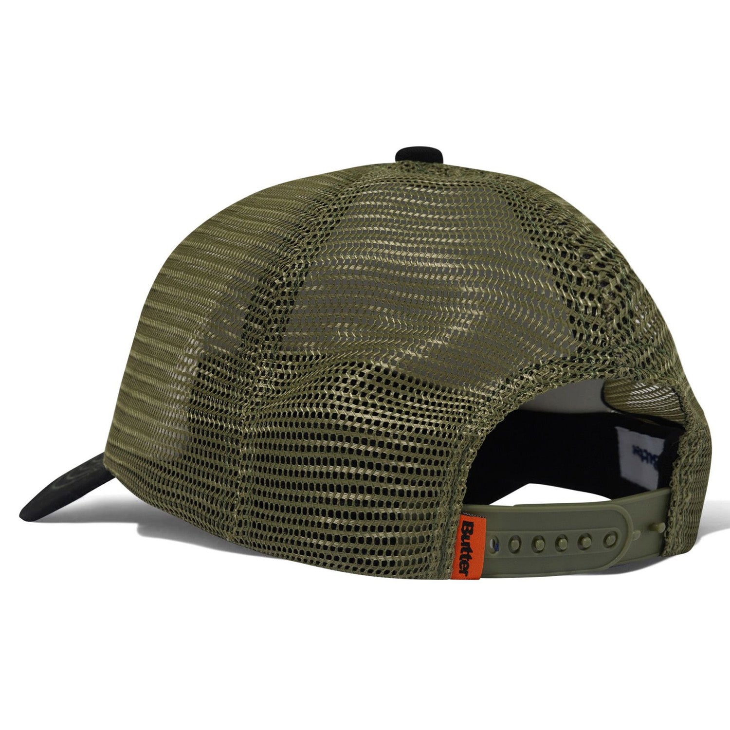 Butter Goods Stencil Trucker Cap Black