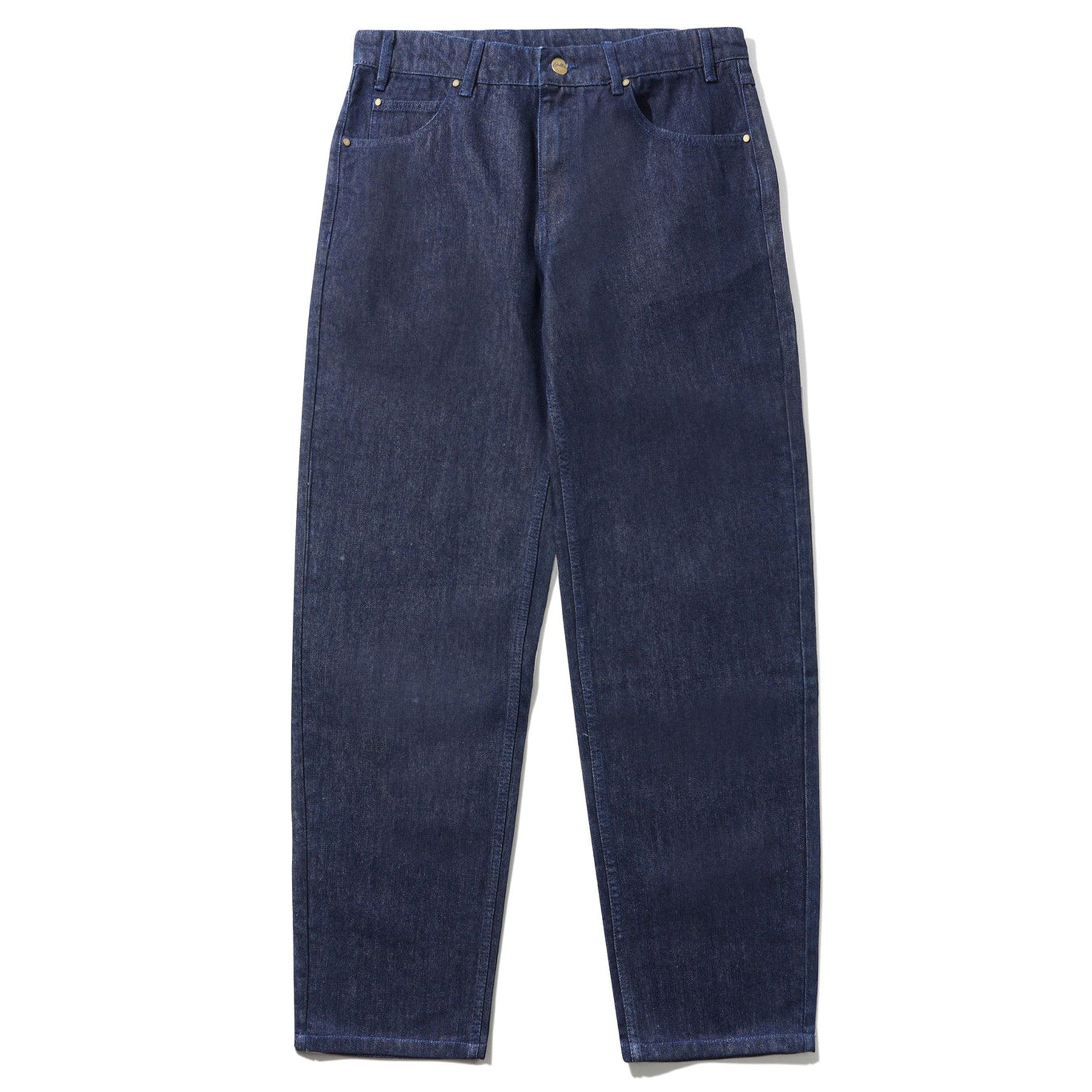 Butter Goods Straight Leg Denim Jeans Dark Indigo