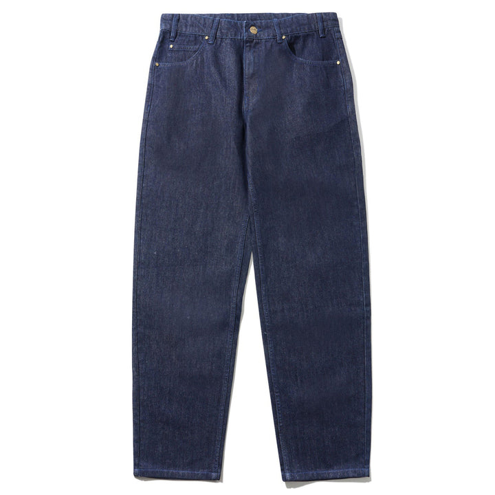 Butter Goods Straight Leg Denim Jeans Dark Indigo