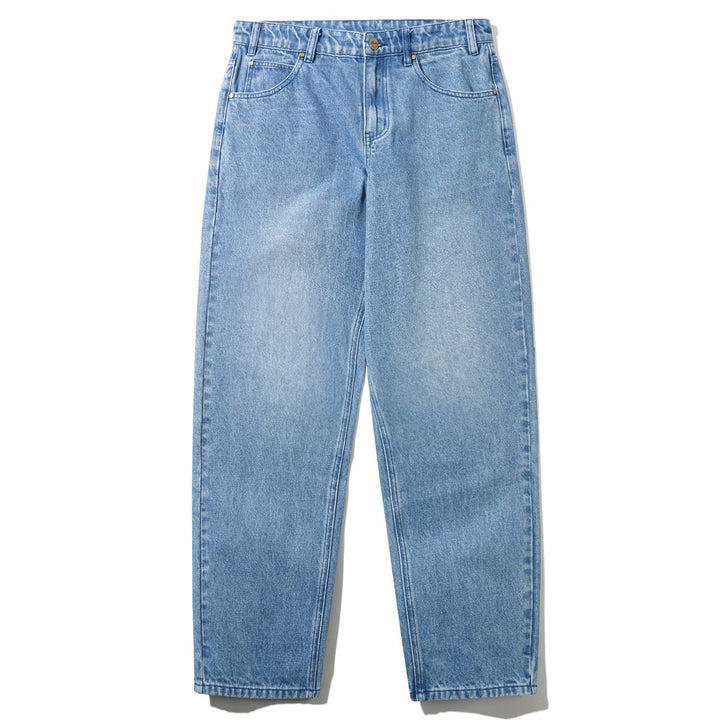 Butter Goods Straight Leg Denim Jeans Distressed Indigo