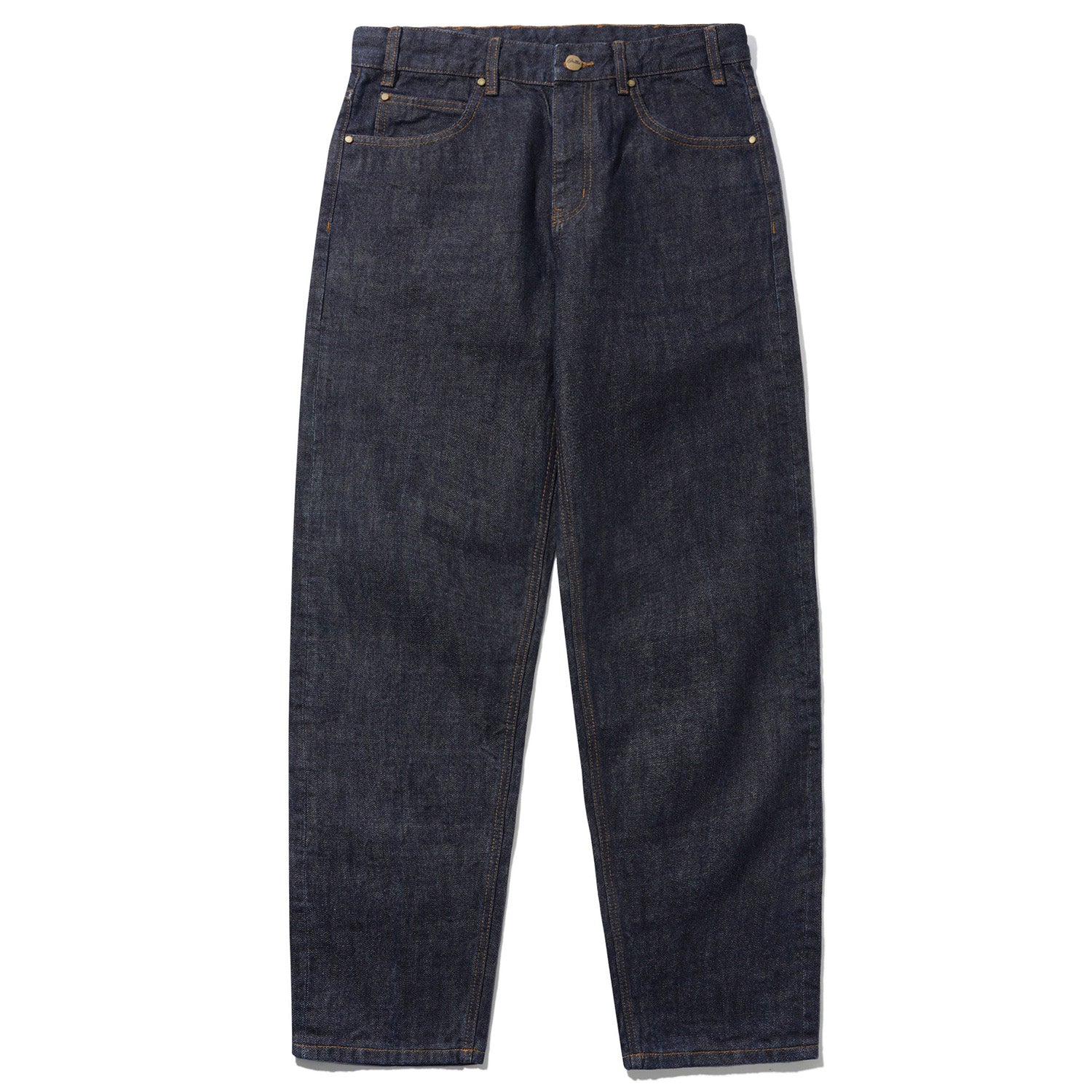 Butter Goods Straight Leg Denim Jeans Selvedge Blue