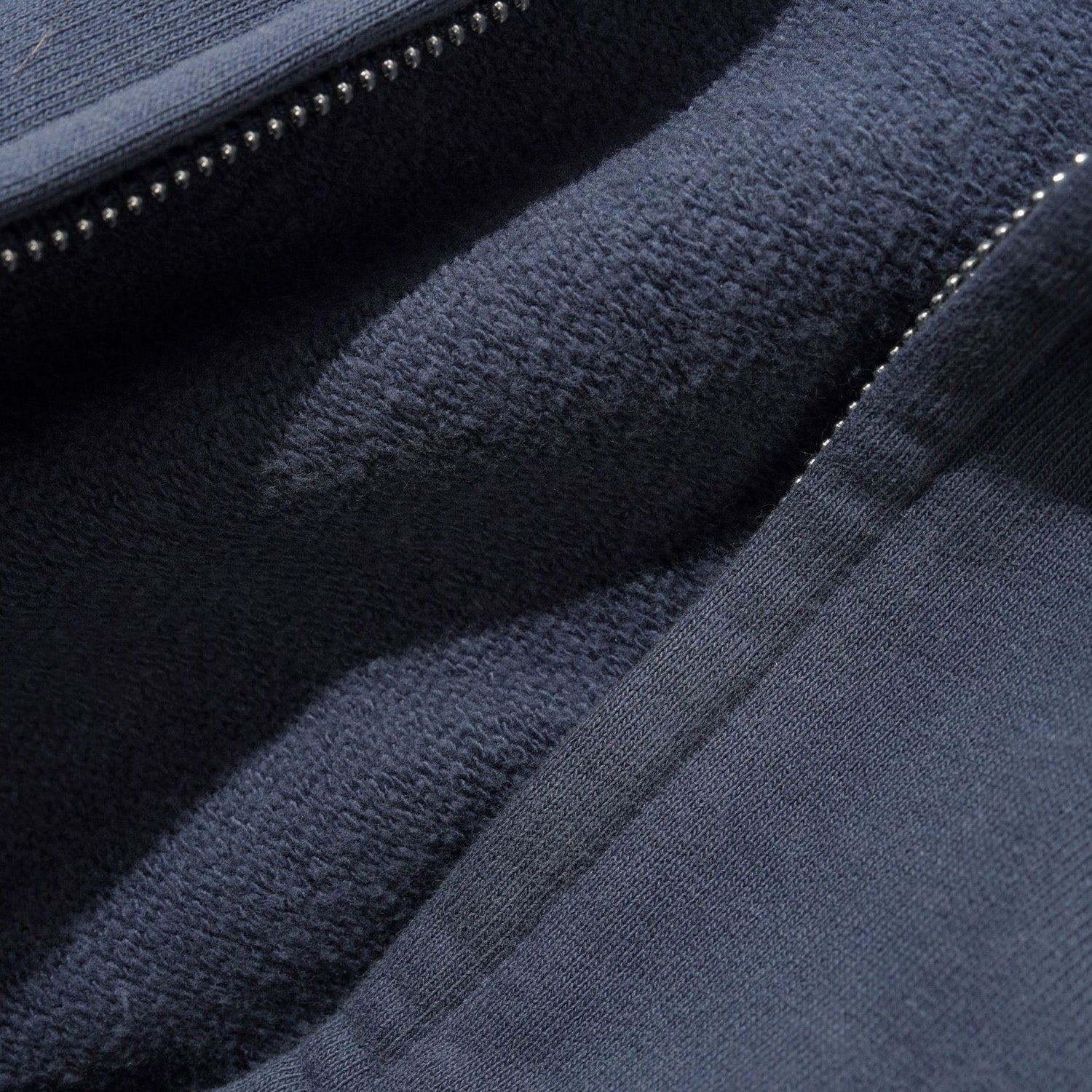 Butter Goods Stretch Zip-Thru Hood Navy