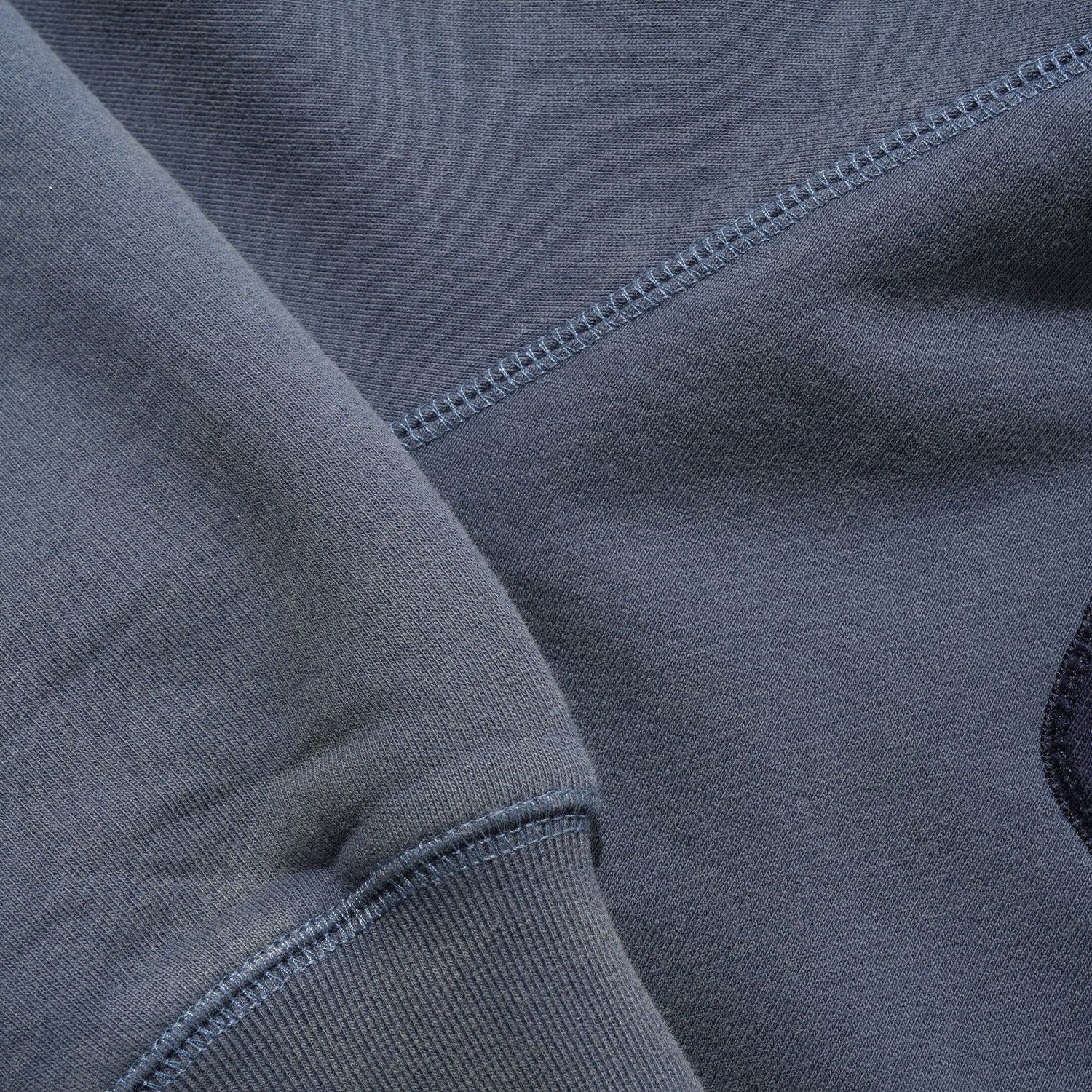 Butter Goods Stretch Zip-Thru Hood Navy