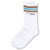 Butter Goods Stripe Socks White Q225
