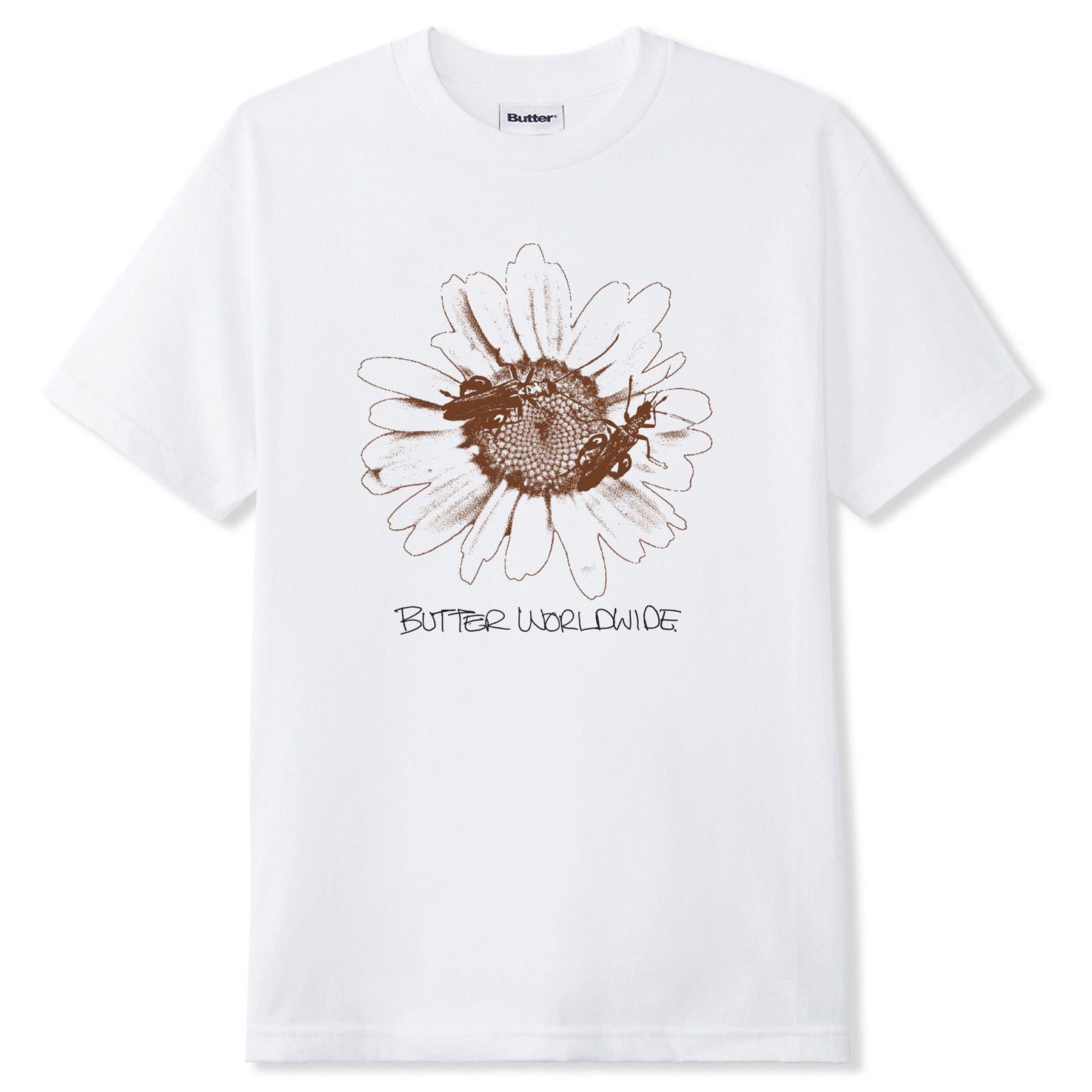 Butter Goods Sunflower Tee White