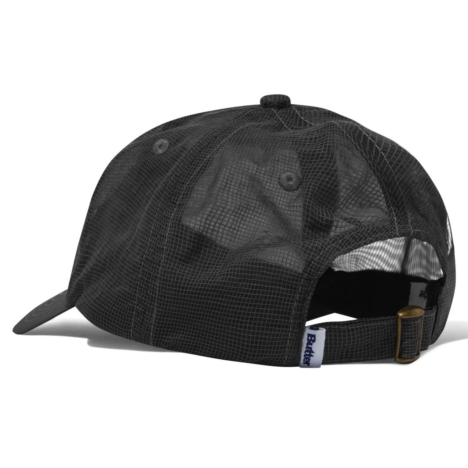 Butter Goods Terrain Fine Mesh 6 Panel Cap Black