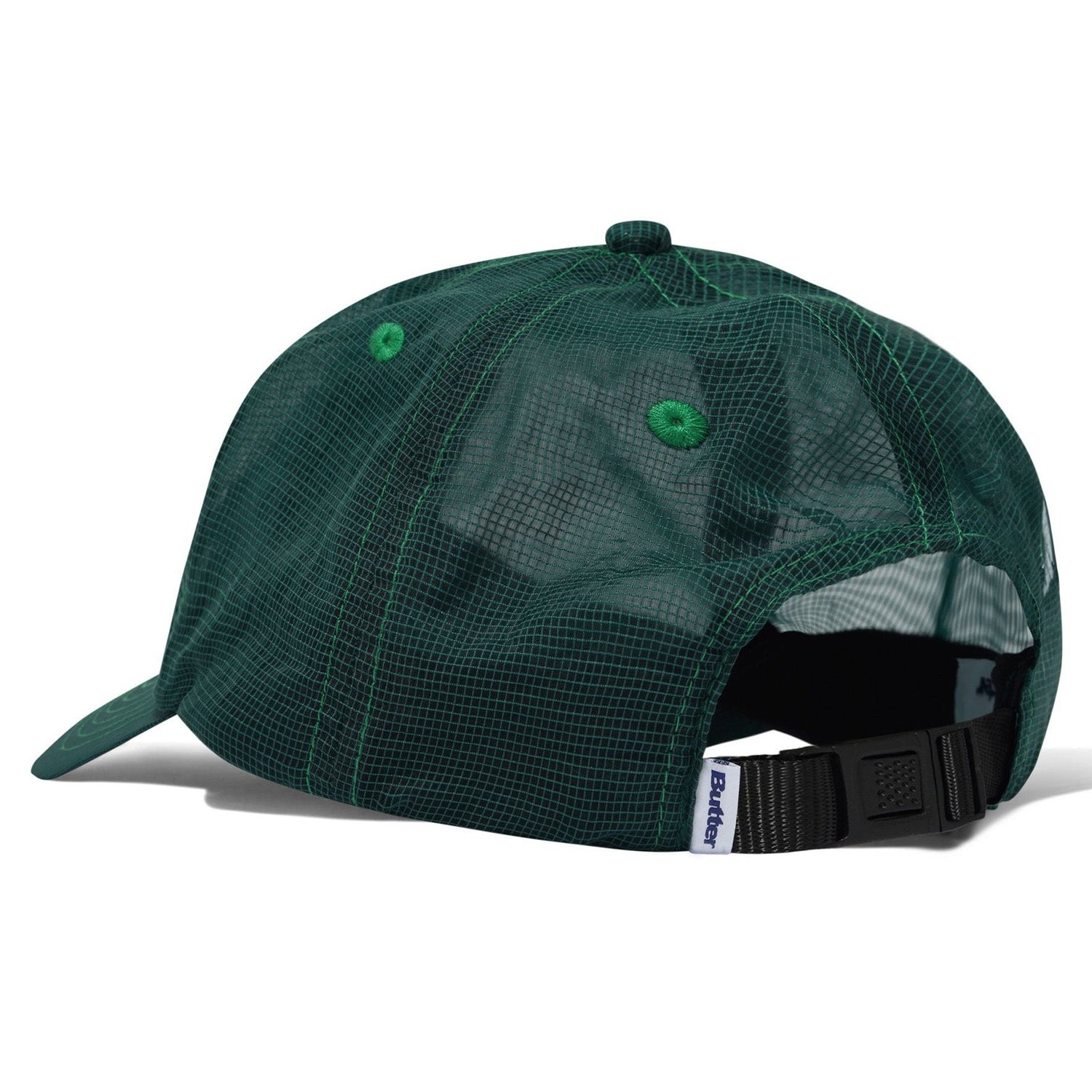 Butter Goods Terrain Fine Mesh 6 Panel Cap Green