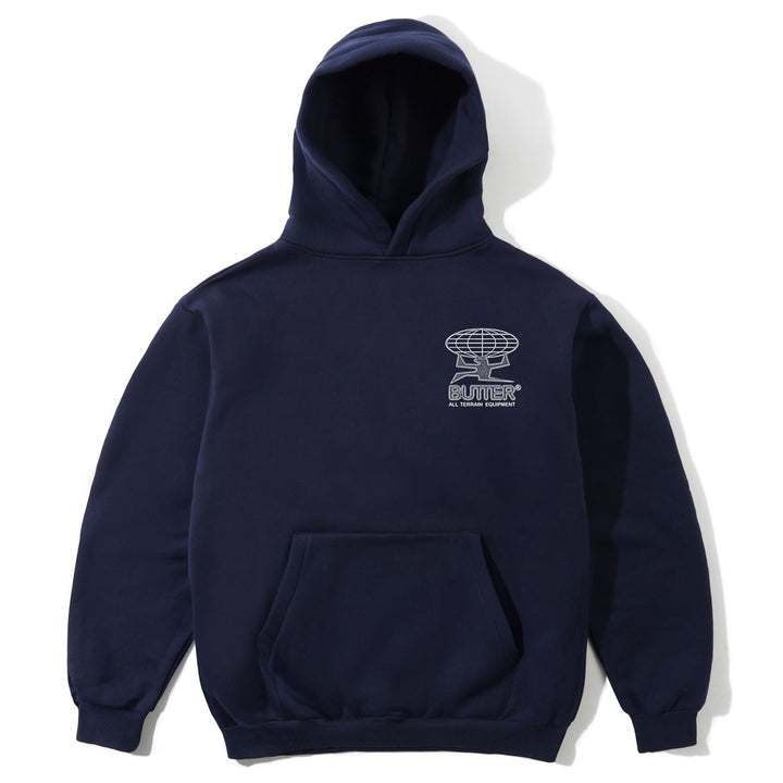 Butter Goods Terrain Pullover Hood Navy