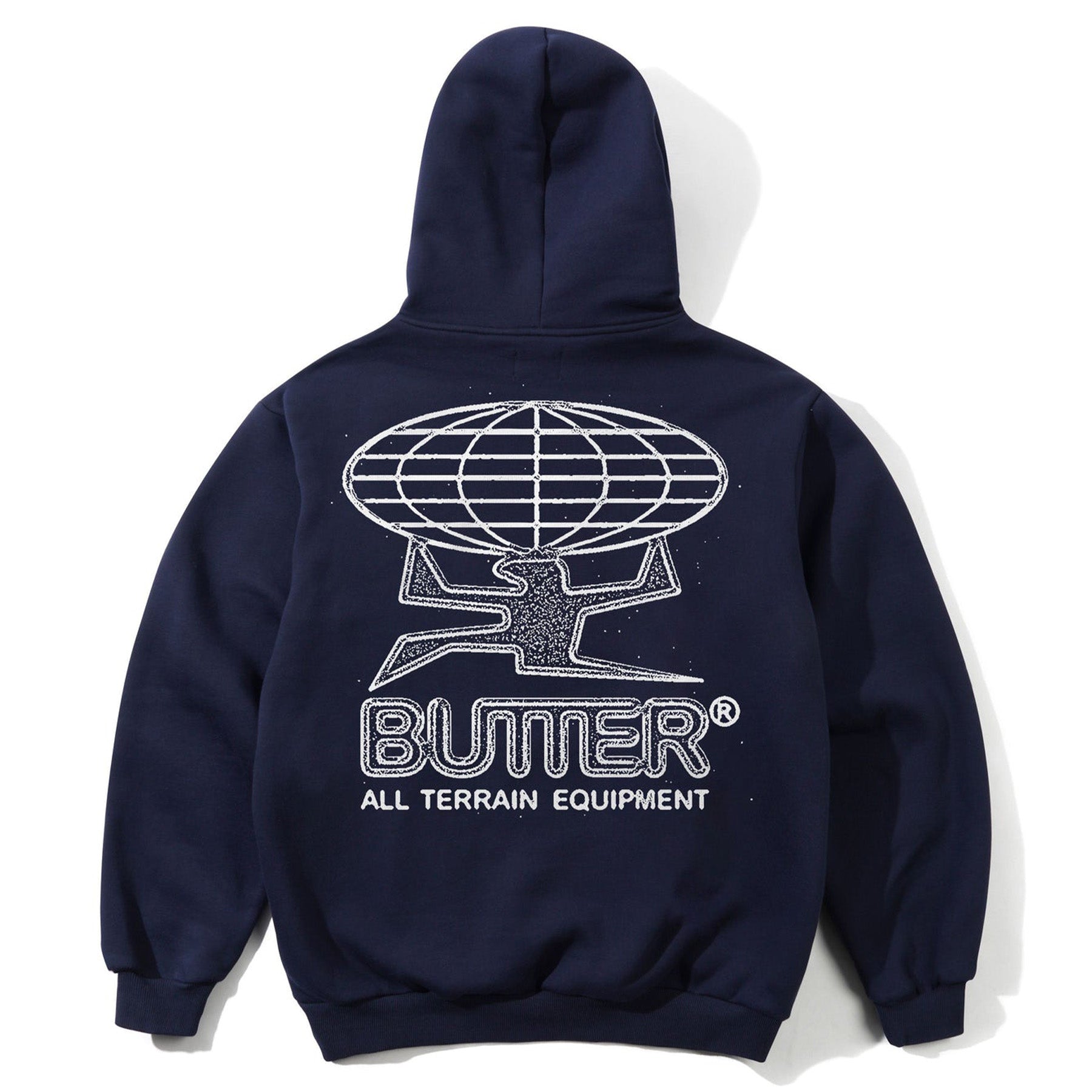 Butter Goods Terrain Pullover Hood Navy